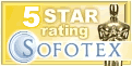 Sofotex 5 Star Rating